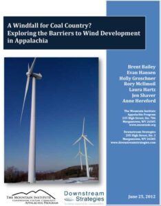 A Windfall for Coal Country? Exploring the Barriers to Wind Development in Appalachia (2012)