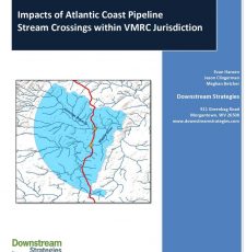 Impacts of Mountain Valley Pipeline Stream Crossings within the Jurisdiction of the Virginia Marine Resources Commission (2018)