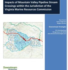 Impacts of Atlantic Coast Pipeline Stream Crossings within the Jurisdiction of the Virginia Marine Resources Commission (2018)