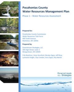 Pocahontas County Water Resources Management Plan: Phase 1 – Water Resources Assessment (2012) and Phase 2 (2013)