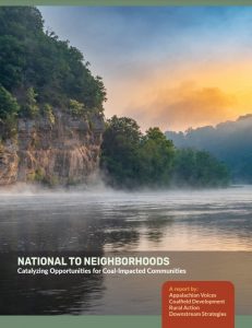 National to Neighborhoods: Catalyzing Opportunities for Coal-Impacted Communities (2023)