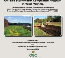 Guidance For Developing an Off-Site Stormwater Compliance Program in West Virginia (2012)